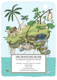 ‘The Travelling Island’ – An Exhibition by Joh Del